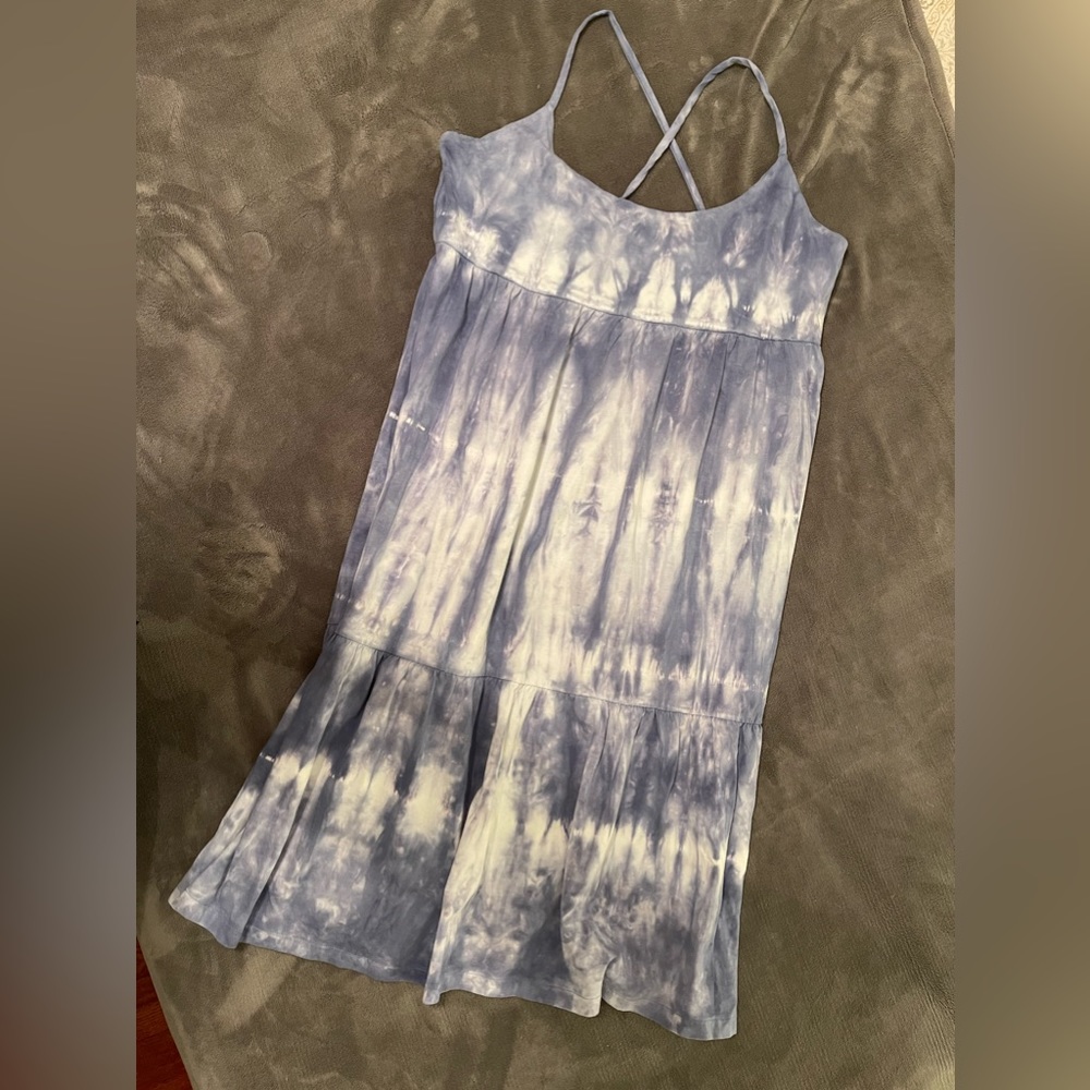 NWT tie-dye Gap tiered dress